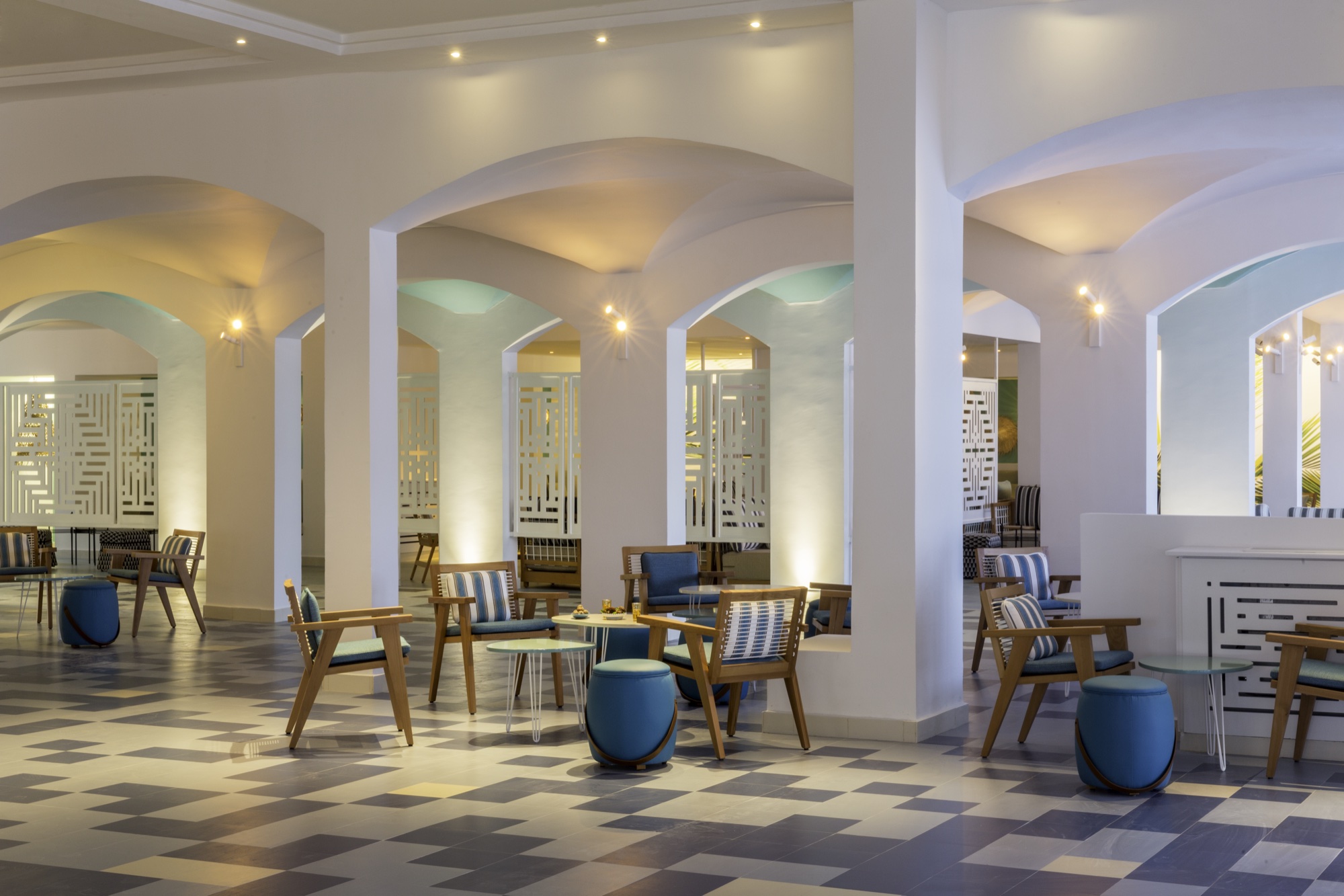 Salon lounge du Club Med Djerba